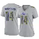 ＃14 Women's Jack Bouwmeester Gray Game Los Angeles Rams Atmosphere Fashion Jersey
