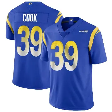 ＃39 Men's Alex Cook Royal Limited Los Angeles Rams Alternate Vapor Untouchable Jersey