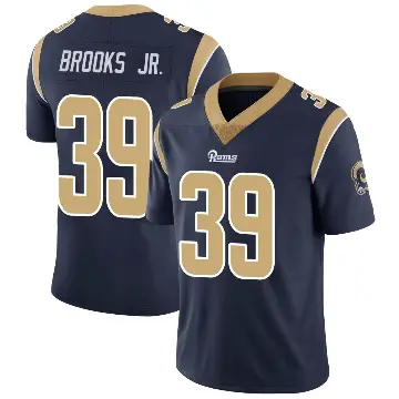 ＃39 Men's Antoine Brooks Jr. Navy Limited Los Angeles Rams Team Color Vapor Untouchable Jersey