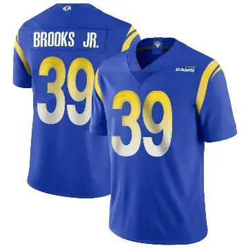 ＃39 Men's Antoine Brooks Jr. Royal Limited Los Angeles Rams Alternate Vapor Untouchable Jersey