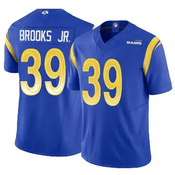 ＃39 Men's Antoine Brooks Jr. Royal Limited Los Angeles Rams Vapor F.U.S.E. Jersey