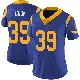 ＃39 Women's Alex Cook Royal Limited Los Angeles Rams Alternate Vapor Untouchable Jersey