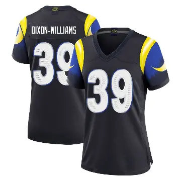 ＃39 Women's Malik Dixon-Williams Blue Limited Los Angeles Rams Midnight 2025 Rivalries Collection Jersey