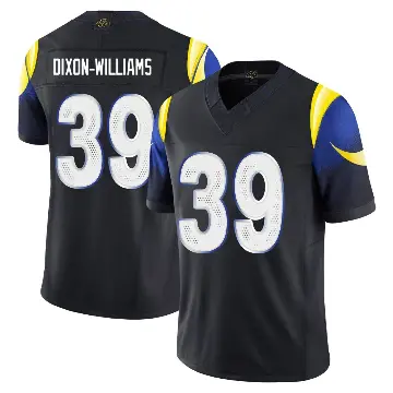 ＃39 Youth Malik Dixon-Williams Blue Limited Los Angeles Rams Midnight 2025 Rivalries Collection Jersey