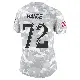＃72 Women's Blake Hance Arctic Camo Limited Los Angeles Rams 2024 Salute to Service Jersey