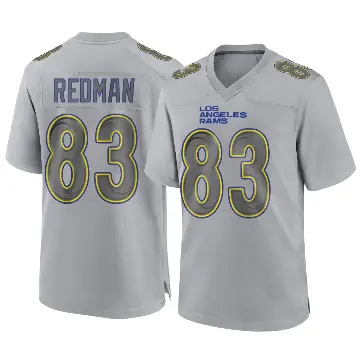 ＃83 Youth Mark Redman Gray Game Los Angeles Rams Atmosphere Fashion Jersey