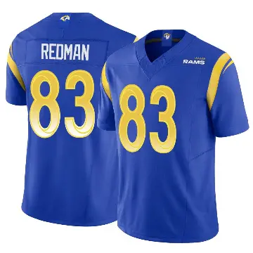 ＃83 Youth Mark Redman Royal Limited Los Angeles Rams Vapor F.U.S.E. Jersey